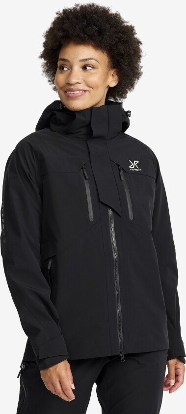 Aries Pro 3L Shell Jacket Dame Black, Størrelse:2XL - Skalljakke, Turjakke & Vindjakke