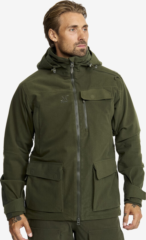 Trace Silent Pro 2L Jacket Herre Deep Depths, Størrelse:S - Skalljakke, Turjakke & Vindjakke