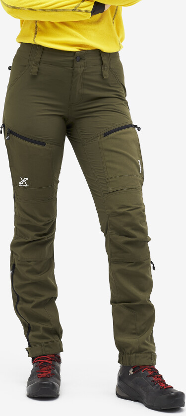 Turbukse & Fritidsbukse, RVRC GP Pro Rescue Pants Dame Dark Olive 2.0, Størrelse:S
