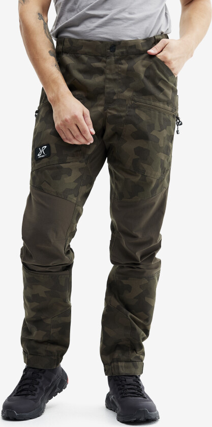 Nordwand Pro Pants Herre Earth Camo, Størrelse:XS - Turbukse & Fritidsbukse