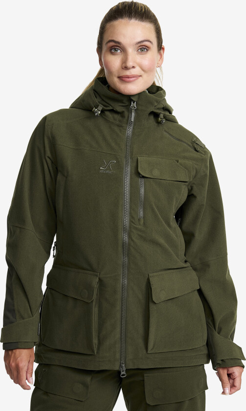 Skalljakke, Turjakke & Vindjakke, Trace Silent Pro 2L Jacket Dame Deep Depths, Størrelse:XS
