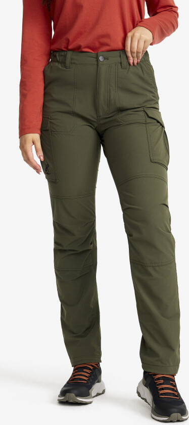 Adventure Cargo Stretch Pants Dame Deep Depths, Størrelse:M - Turbukse & Fritidsbukse