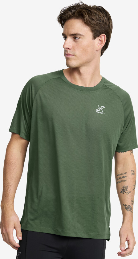 Herre > Overdeler > T-skjorter, Intensity Light Crew Neck T-shirt Herre Garden Topiary, Størrelse:XS