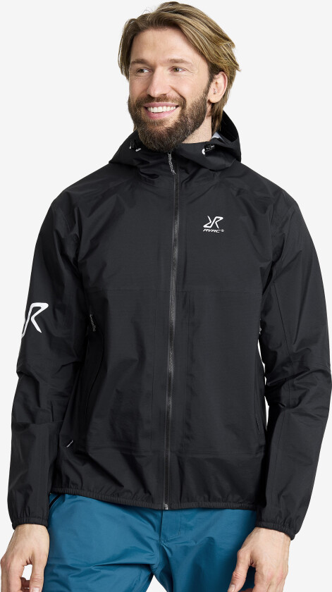 Arcade 3L Lightweight Jacket Herre Black, Størrelse:L - Skalljakke, Turjakke & Vindjakke
