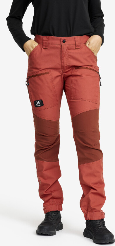 Nordwand Pro Pants Dame Cinnabar, Størrelse:M - Turbukse & Fritidsbukse