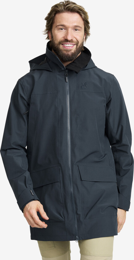 Skalljakke, Turjakke & Vindjakke, Nevis 2l Parka Herre Blueberry, Størrelse:2XL