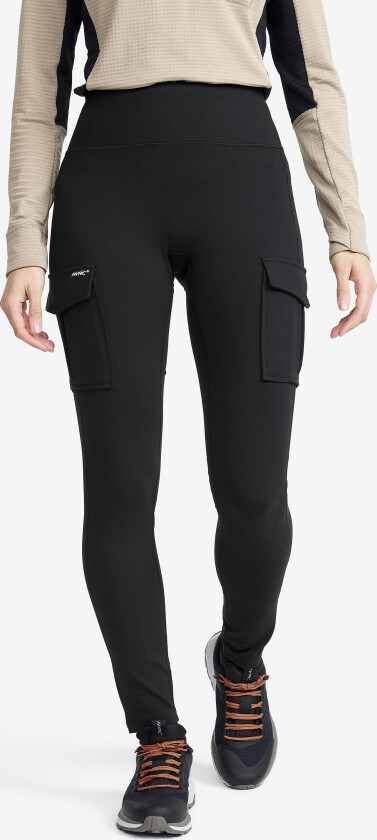 Summit Pocket Tights Dame Black, Størrelse:2XL - Outdoor Tights
