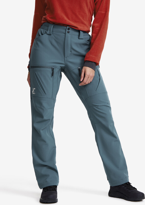 Hiball Softshell Pants Dame Orion Blue, Størrelse:XS - Dame > Bukser > Softshellbukser
