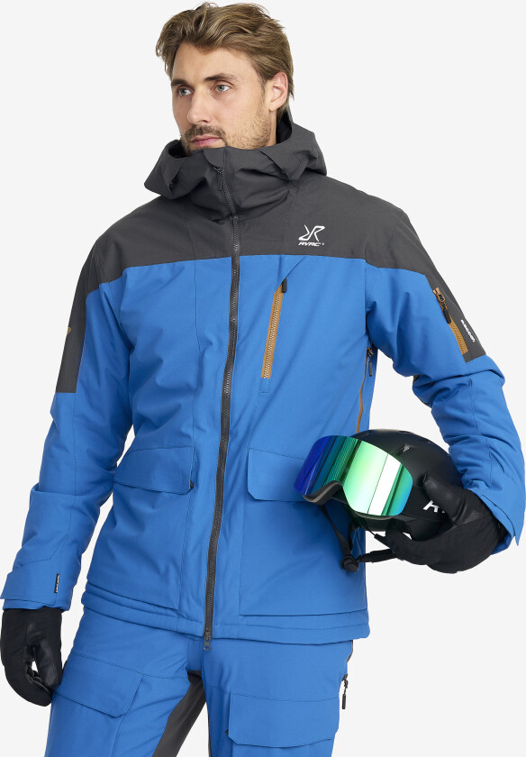 Skalljakke, Turjakke & Vindjakke, Halo 2L Insulated Ski Jacket Herre Classic Blue, Størrelse:XL