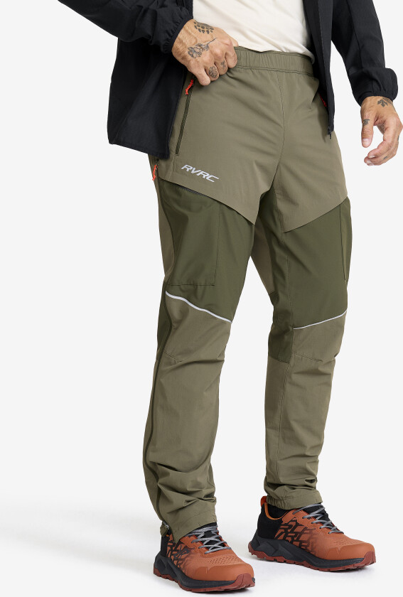 Turbukse & Fritidsbukse, Dynamic Pro Wind Pants Herre Grape Leaf/Forest Night, Størrelse:S