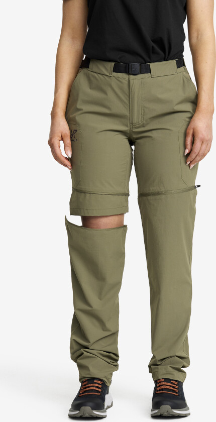 Zip-off-bukser, Universe Lightweight Zip-off Pants Dame Kalamata, Størrelse:S