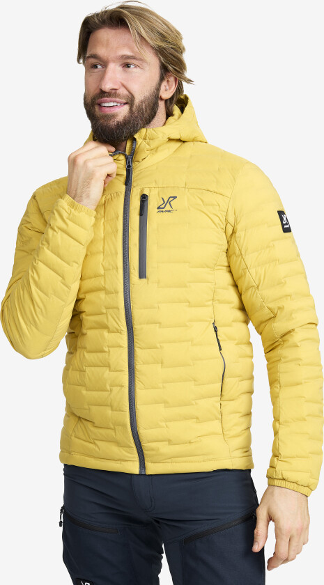 Flex Stretch Down Jacket Herre Sauterne, Størrelse:L - Skalljakke, Turjakke & Vindjakke
