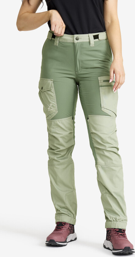 Turbukse & Fritidsbukse, Rambler Lightweight Pro Pants Dame Iceberg Green/Dusty Green, Størrelse:L