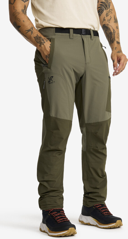 Elevate Pro Hiking Pants Herre Grape Leaf/Forest Night, Størrelse:M - Turbukse & Fritidsbukse
