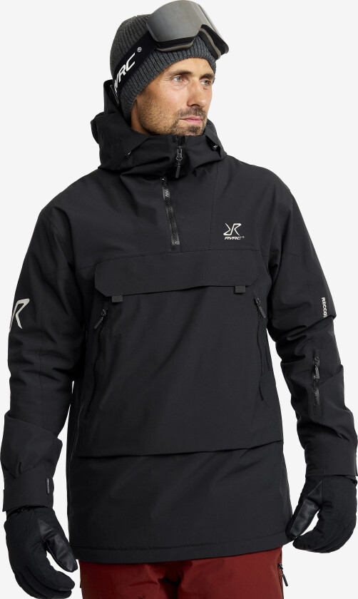 Halo 2L Insulated Ski Anorak Herre Black, Størrelse:XS - Skalljakke, Turjakke & Vindjakke
