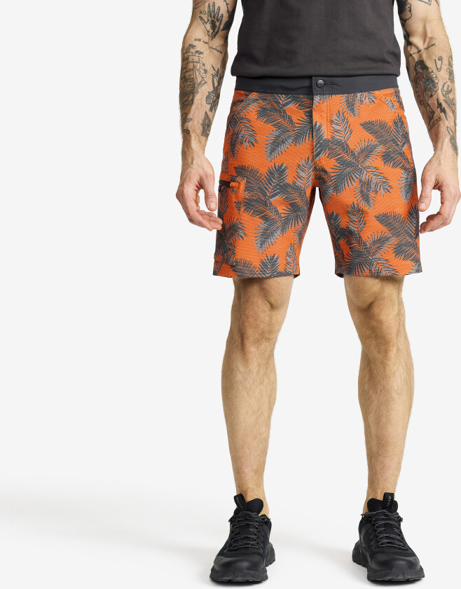 Boarderline Shorts Herre Hawaiian Sunset Palm, Størrelse:3XL - Bukser > Shorts