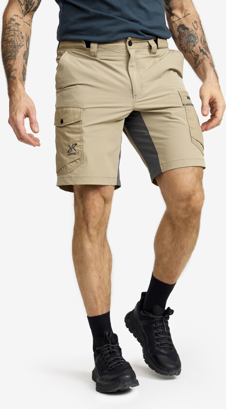 Rambler Lightweight Pro Shorts Herre Khaki, Størrelse:3XL - Bukser > Shorts