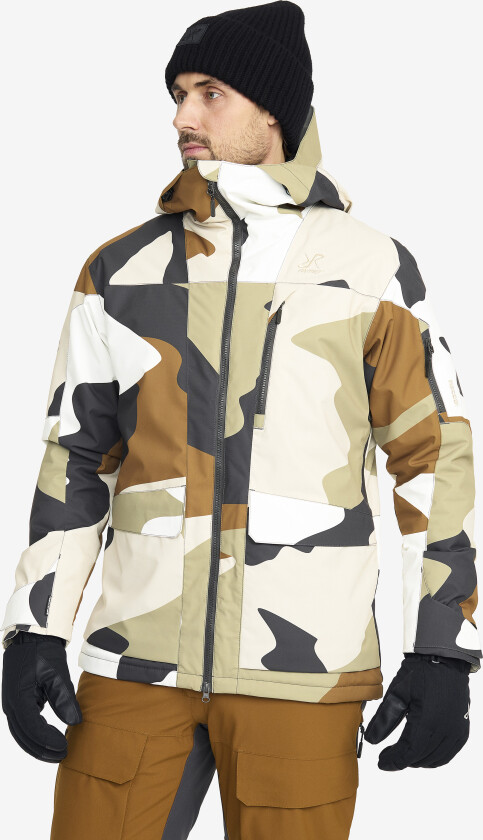 Halo 2L Insulated Ski Jacket Herre Anthracite/Rubber, Størrelse:2XL - Skalljakke, Turjakke & Vindjakke