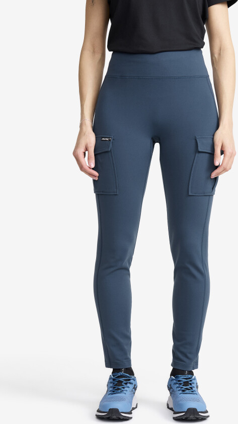 Summit Pocket Tights Dame Moonlit Ocean, Størrelse:3XL - Outdoor Tights