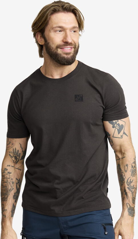 Herre > Overdeler > T-skjorter, Easy T-shirt Herre Anthracite, Størrelse:4XL