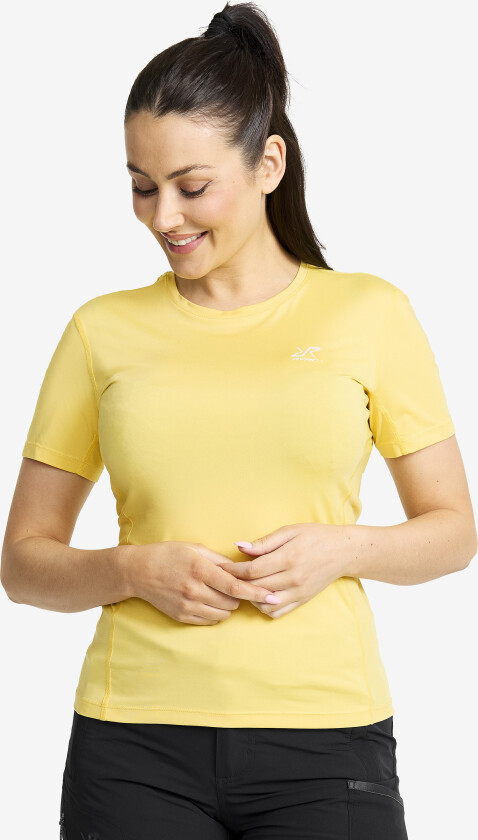Stride Active T-shirt Dame Pale Yellow, Størrelse:3XL - Dame > Overdeler > T-skjorter