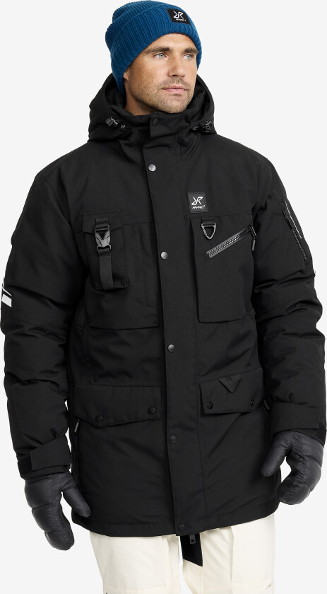Skalljakke, Turjakke & Vindjakke, Saviour Tech 2L Insulated Parka Herre Black, Størrelse:XS