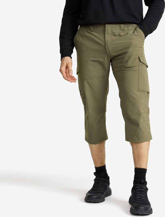 Adventure 3/4 Cargo Stretch Pants Herre Kalamata, Størrelse:L - Turbukse & Fritidsbukse