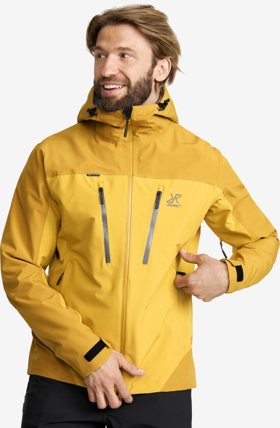 Silence Proshell 3L Jacket Herre Harvest Gold/Sauterne, Størrelse:L - Skalljakke, Turjakke & Vindjakke