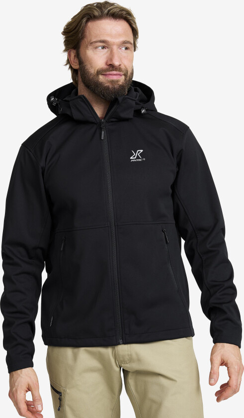 Jakker > Softshelljakker, Responder Softshell Jacket Herre Black, Størrelse:L