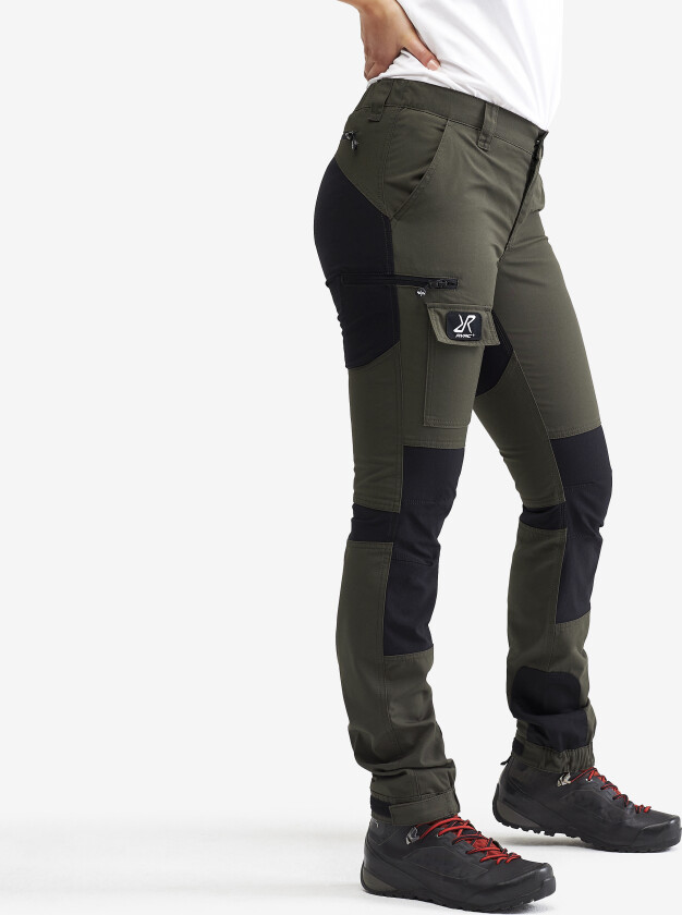 Turbukse & Fritidsbukse, Nordwand Pants Dame Mossgrey, Størrelse:L