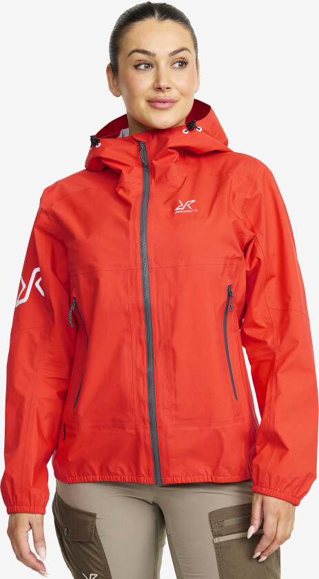 Arcade 3L Lightweight Jacket Dame Cherry Tomato, Størrelse:XS - Skalljakke, Turjakke & Vindjakke
