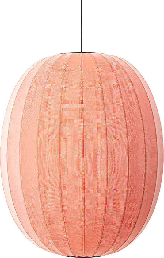 Made By Hand Knit-Wit 65 High Oval pendel Coral