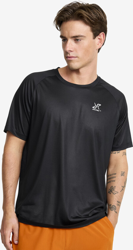 Intensity Light Crew Neck T-shirt Herre Black, Størrelse:M - Herre > Overdeler > T-skjorter