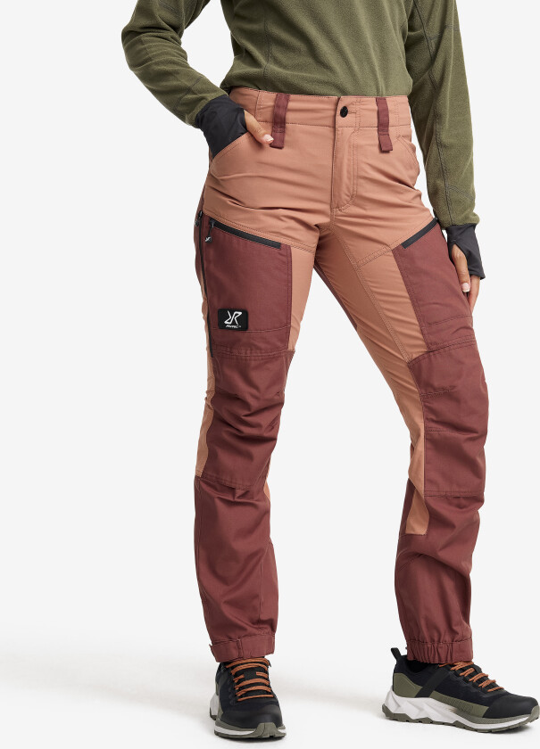 RVRC GP Pro Pants Dame Sable/Copper Brown, Størrelse:XS - Turbukse & Fritidsbukse