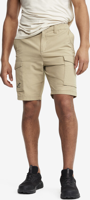 Bukser > Shorts, Adventure Cargo Stretch Shorts Herre Khaki, Størrelse:S