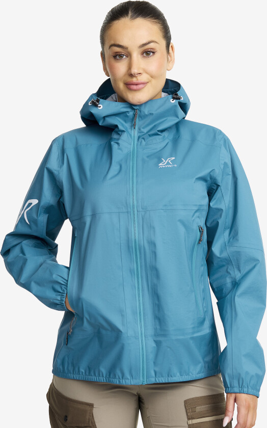 Skalljakke, Turjakke & Vindjakke, Arcade 3L Lightweight Jacket Dame Saxony Blue, Størrelse:XS