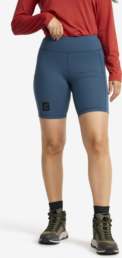 Dame > Bukser > Shorts, Summit Short Tights Dame Moonlit Ocean, Størrelse:2XL