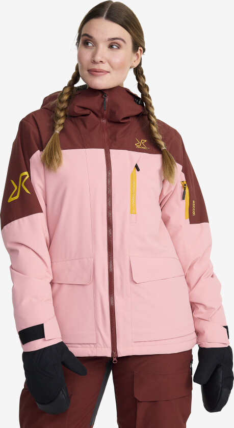 Halo 2L Insulated Ski Jacket Dame Blush, Størrelse:XS - Skalljakke, Turjakke & Vindjakke