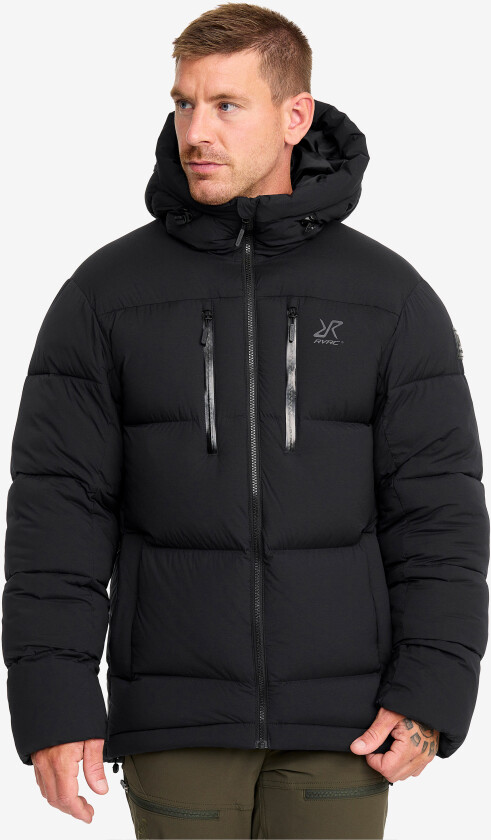 Flexpedition Down Jacket Herre Black, Størrelse:M - Skalljakke, Turjakke & Vindjakke