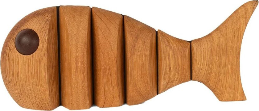 The wood fish fisk dekorasjon Big