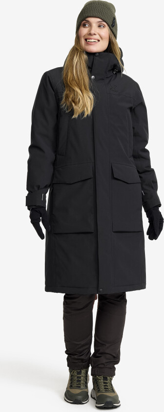 Rhyme 2L Insulated Parka Dame Black, Størrelse:XS - Skalljakke, Turjakke & Vindjakke