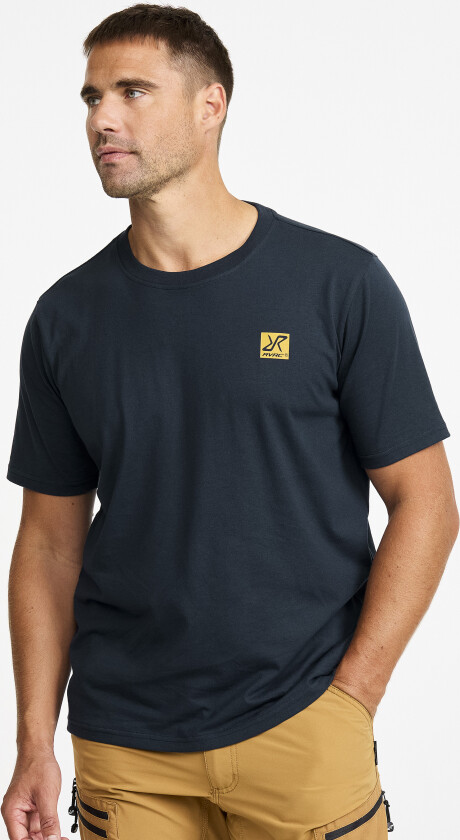 Easy Graphic Nature Lines T-shirt Herre Blueberry, Størrelse:4XL - Herre > Overdeler > T-skjorter