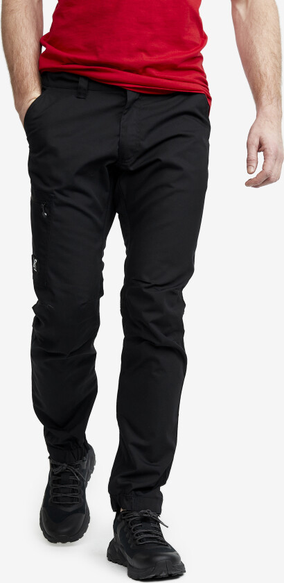 Outdoor Basic Pants Herre Black, Størrelse:2XL - Turbukse & Fritidsbukse
