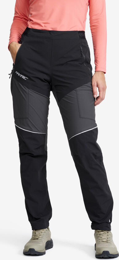 Dynamic Pro Wind Pants Dame Black/Anthracite, Størrelse:L - Turbukse & Fritidsbukse