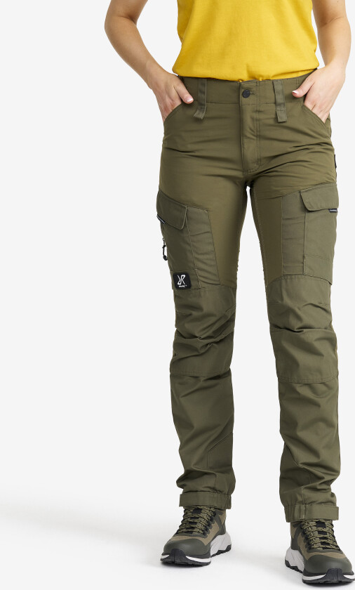 Turbukse & Fritidsbukse, RVRC GP Pants Dame Olive Night, Størrelse:L