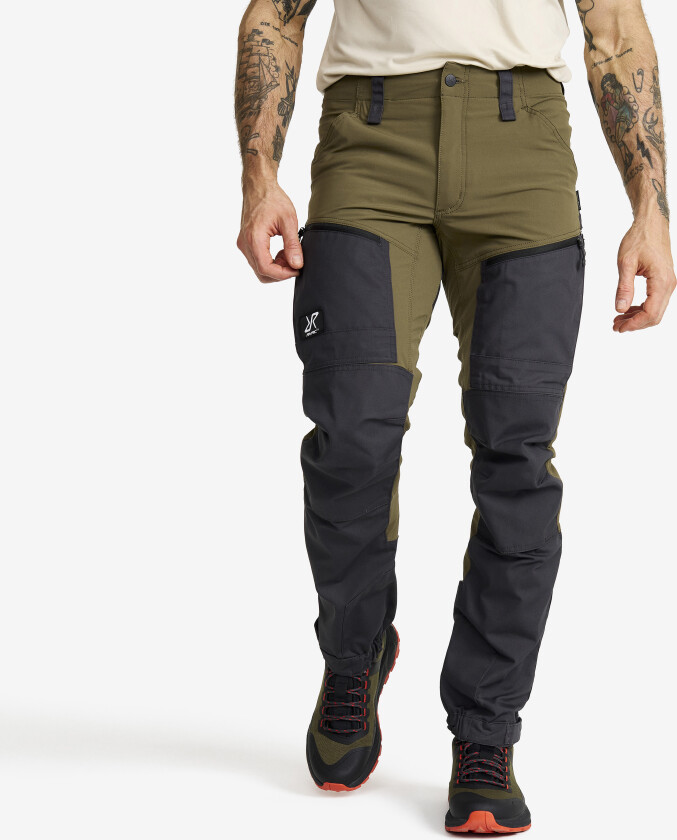 Turbukse & Fritidsbukse, RVRC GP Pro Pants Herre Dark Olive, Størrelse:S