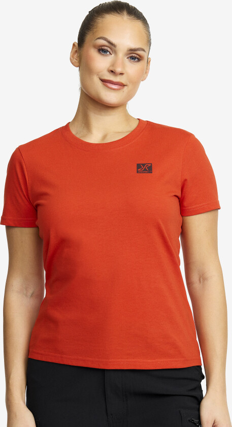 Easy Slim Fit T-shirt Dame Pureed Pumpkin, Størrelse:S - Dame > Overdeler > T-skjorter