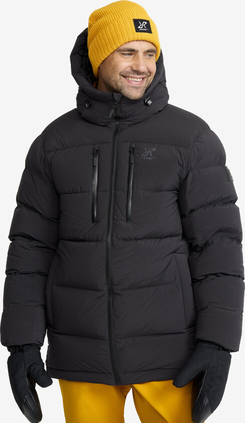 Skalljakke, Turjakke & Vindjakke, Flexpedition Down Jacket Herre Black, Størrelse:L