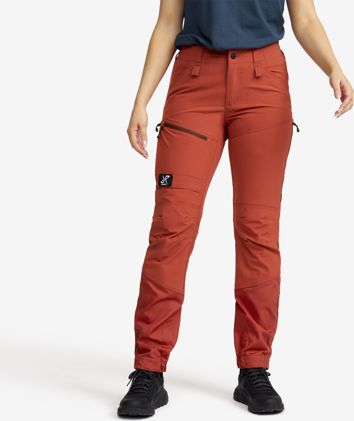 Turbukse & Fritidsbukse, Range Pro Pants Dame Cinnabar, Størrelse:L