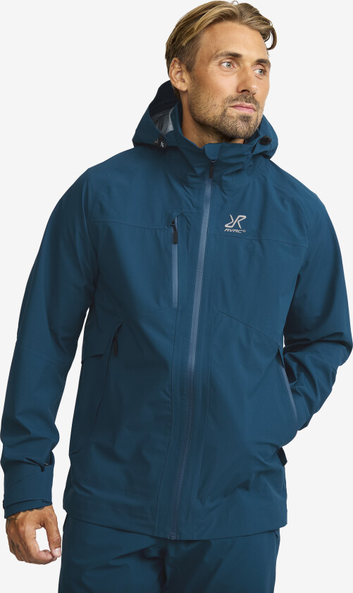 Cloud 3L Shell Jacket Herre Blue Opal, Størrelse:S - Skalljakke, Turjakke & Vindjakke